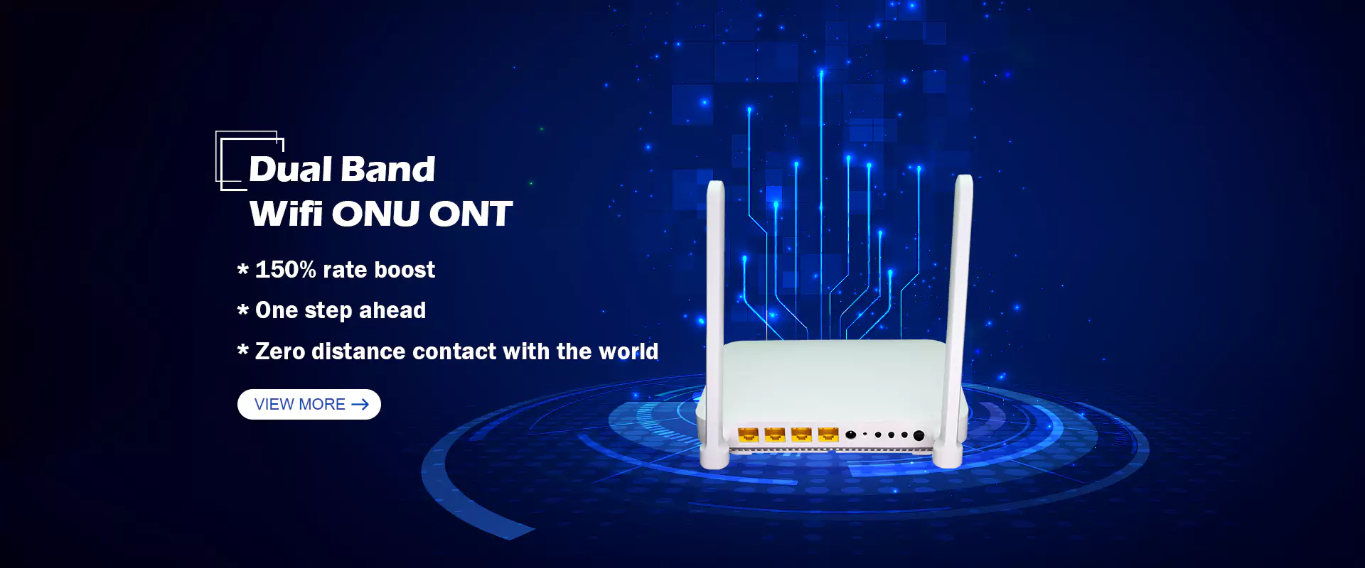 Κίνα διπλής μπάντας wifi5 ont